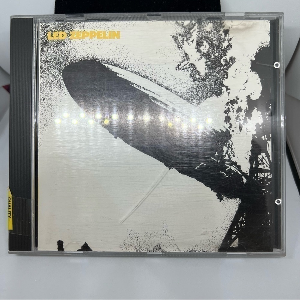 EUC-YELLOW Label Led Zeppelin-Led Zeppelin I Early CRC CD Atlantic A2-19126 Rare